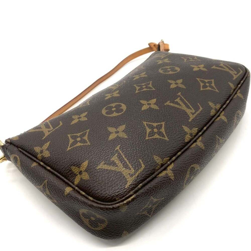 LOUIS VUITTON Brown Monogram Pochette Mini Bag - Picture 5 of 10